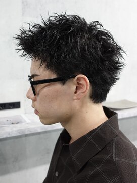ラベル 渋谷(LAVEL) スパイキーショート/メンズパーマ/ピンパーマ/メンズカット