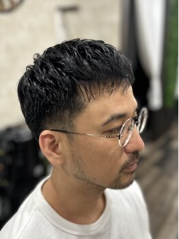 バンデ(Bande)の写真/《フェード×パーマ×シェービング》メンズ特化の理容室◇プロの高技術で最高のスタイルに！再現性も抜群