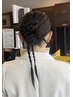 【結婚式のお呼ばれやお出かけに♪】ヘアセット