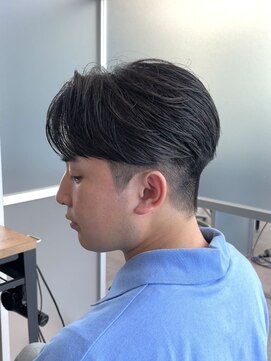 ジーナ 天神(Zina) 【Zina】メンズ/韓国/センターパート/縮毛矯正/福岡/天神/大名