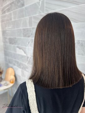 ジル アンク(Jill ankh) 《姫路　Jillankh》オリーブベージュ　髪質改善カラー　赤み消し