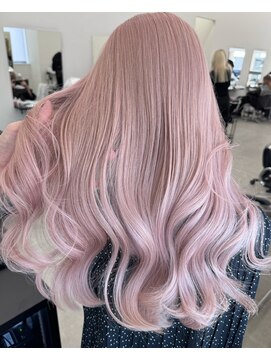 リノート バイ エゴル 太田川(Linoet by ENGOL) ピンクラベンダー/ピンクベージュ/ハイトーンカラー