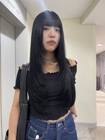 ヴァイス 新宿店(VAICE) ブラック×レイヤーカット