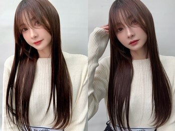 ウェグ 難波(WEG)の写真/まっすぐすぎないナチュラルに艶のある美髪へ導きます、些細な癖やお悩みを解決します!綺麗に更に可愛く★