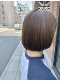 艶感髪質改善カラー大人可愛いグレージュ20代30代40代