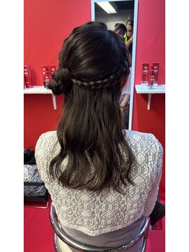 ジルブラン 土浦(JIL BLAN) ハイライトバレイヤージュダブルカラーケアブリーチ20代30代