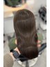 【触りたくなる髪へ♪】カット+艶カラー+髪質改善トリートメント￥14,000