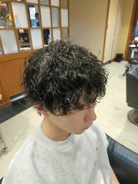 ユウヘアー 本山店(U Hair) 時短セット/メンズパーマ/波巻き/シャドーパーマ