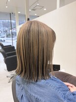グラム 呉羽店(gram)&nbsp;アンブレラカラー×切りっぱなしボブ