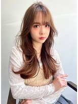 ロジッタ(ROJITHA)&nbsp;【ROJITHA原宿表参道】顔まわりレイヤー×ダークグレージュ