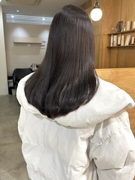 パークホワイト 代官山(PARK White) ハッシュカットウルフレイヤーグレージュココアブラウン