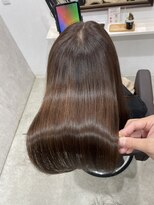 ラナ(Lana)&nbsp;【Lana】柔らか艶感のマロンベージュ　美髪　髪質改善カラー
