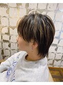 レイヤーカット5/13センターパート