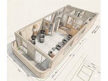 hair salon  DEN【7月中旬NEW OPEN（予定）】の雰囲気（お店の全体の雰囲気です）