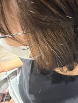 サロウィン 千葉(SALOWIN)&nbsp;やってみたかったインナーカラー♪（脱白髪染めカラー）