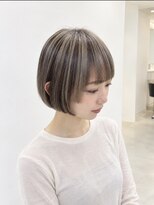 ネオリーブ ドレス 川崎アゼリア口店(Neolive dress)&nbsp;アンブレラカラーの大人ミニボブ