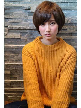 フェリシータ 緑地公園店(felicita) 小顔に見える！サラ艶美髪ナチュラルショート