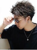 ソフトツイストリバースツーブロックかきあげアップバンク