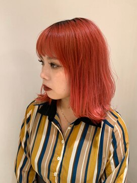 ネオヘアー 曳舟店(NEO Hair) オン眉ワンレンミディ（曳舟）