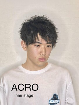 アクロ ヘアー ステージ(ACRO hair stage) 波巻きマッシュ