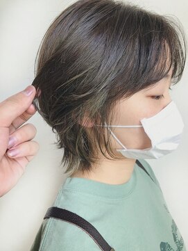 ナップヘアー NAP hair 【流行り】ピスタチオみたいなハイライト