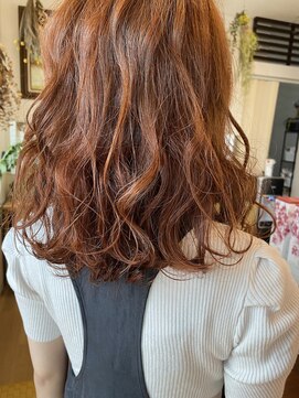 バンビ ヘアーメイク(Bambi hair make) オレンジカラー