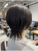 wolf bob ×gray beige
