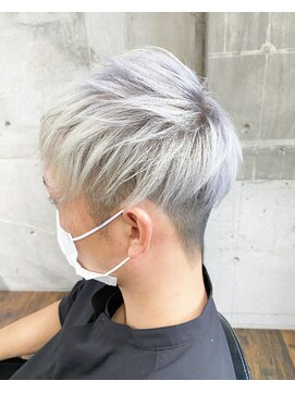 ガルボ ヘアー(garbo hair) #ホワイトカラー#メンズヘア#メンズスタイル#下村スタイル