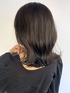 アイティーバイアルバム 八王子店(IT by ALBUM) ダークグレージュ_Aラインボブマロンベージュ_ba330411