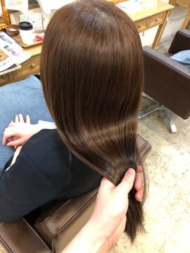 シェノン サントル(CHAINON CENTRE) ショコラベージュ/ボブルフ/カール/ベビーバング【梅田/茶屋町】