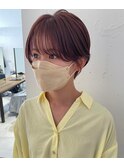丸みのあるコンパクトショート