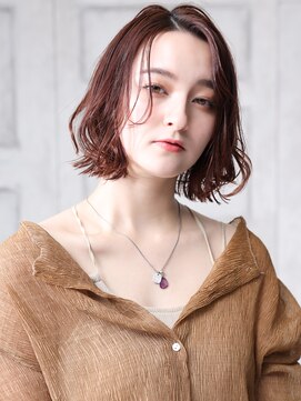 クラッチムク 博多口(CLUTCH muk.) 大人可愛い20代30代40代小顔 チェリーブラウン E8