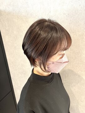 ニード(NEED) 20代/30代/40代/50代/覚王山/千種/ショコラブラウン/ショート