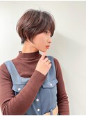 【長谷川】ココアベージュショート