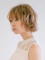 アース 川崎店(HAIR&MAKE EARTH)&nbsp;カジュアル外はねボブ_ブリーチ_ハイトーン_髪質改善