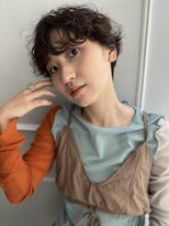 ネオリーブギンザ 銀座店(Neolive GINZA)&nbsp;パーマヘア　ショートヘア  ブラウンカラー　(銀座)