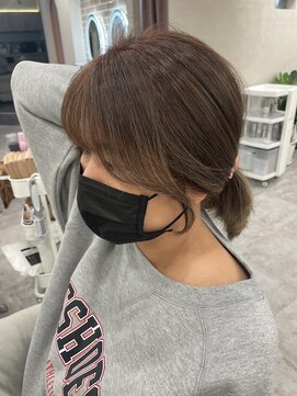 ウルア 吉祥寺店(ULUA) 髪質改善 艶髪 韓国風 エギョモリ ブルーブラック 吉祥寺