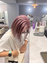 シカ 神戸三宮元町店(Cica)&nbsp;ハイトーン ブリーチ ボブ ショートボブ ピンクベージュ