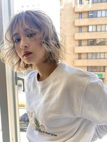 リフル 八王子(RIFULL)&nbsp;ハイライト　レイヤー ショートヘア　ボブ　くびれレイヤー