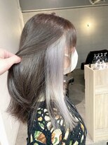 コワファーストナガサキシャンプーボーイ(COIFF1RST NAGASAKI SHAMPOO BOY)&nbsp;長崎 インナーカラー