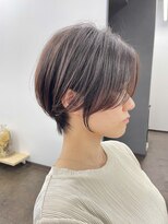 ルアン 上通り(ruen)&nbsp;前髪長めくびれショート　熊本　上通り　ruen 山田大貴