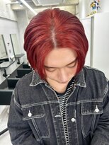 リベル(LIBER)&nbsp;赤髪/ダブルカラー/メンズカラー/八王子/岩名