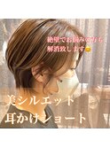 【PD海口】30代40代50代60代◎小顔絶壁解消ショート　267