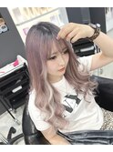 ピンクグラデ