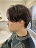【頭皮も毛先もケア☆】MEN’Sカット＋ケアカラー＋スキャルプケア￥12000
