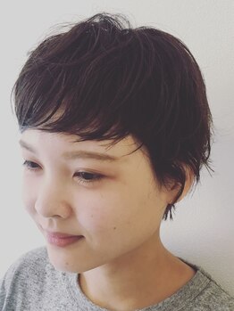 サロンドヘック(salon de hec.)の写真/【下中野】“その人らしさ”を大切にするハイクオリティなショートStyle☆ショート×パーマもおすすめ♪