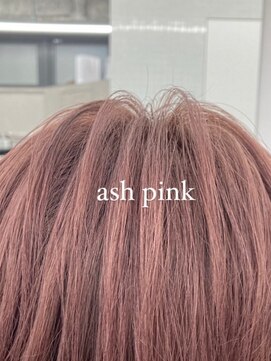 ペレ 栄店(PELE) デザインカラー/レイヤーカット/ウェットヘア/オリーブベージュ