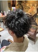 メンズパーマ マッシュパーマ
