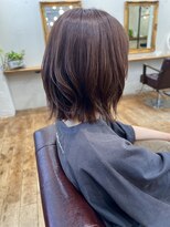 ゴーシェン 津田沼本店(Goshen)&nbsp;ミディアムボブ×バイオレットカラー