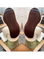 ジーナ 船橋(Zina)&nbsp;髪質改善＊ロングレイヤーグレーベージュ＊美髪【Zina船橋】